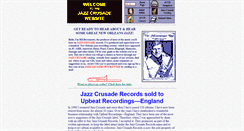 Desktop Screenshot of jazzcrusade.com